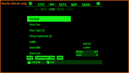 Fallout Pip-Boy screenshot