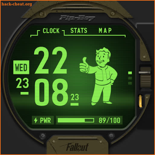 Fallout Pip-Boy Watch Face screenshot