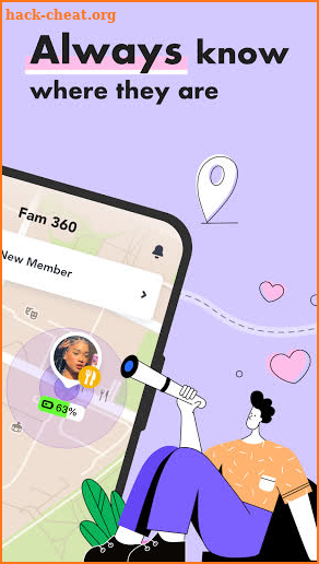 Fam 360: GPS Phone Tracker & Parental Control App screenshot