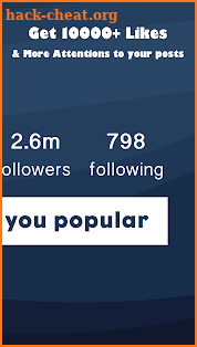 Fame Boom for Real Followers, Likes screenshot