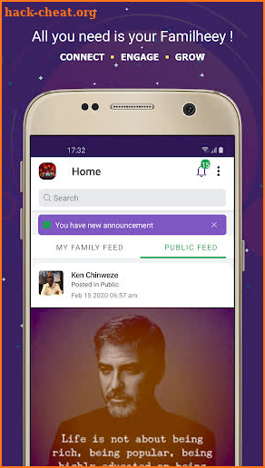 Familheey Social App screenshot