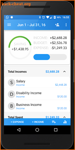 Family Budget Finance Tracking screenshot