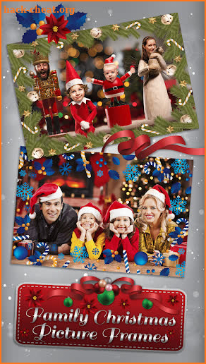 Family Christmas Picture Frames screenshot