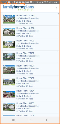 Family Home Plans screenshot