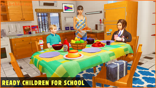 Family Life Single Mother Sim screenshot