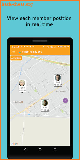 Family Locator GPS Tracker Child - Chat - ToDo 360 screenshot