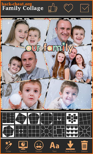 Family Photo Collage Maker screenshot