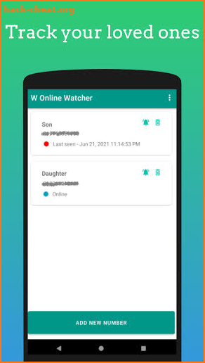 Family track - Online & Last Seen Watcher screenshot