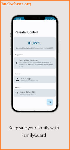 FamilyGuard Parental Control screenshot