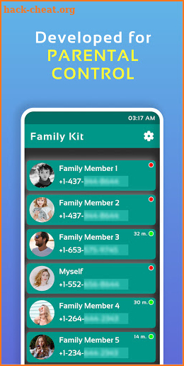FamilyKit - Online Tracker for Parental Control screenshot