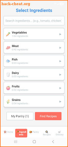 FamilyTable screenshot