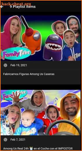 FamilyTube MiniJuegos y Videos screenshot