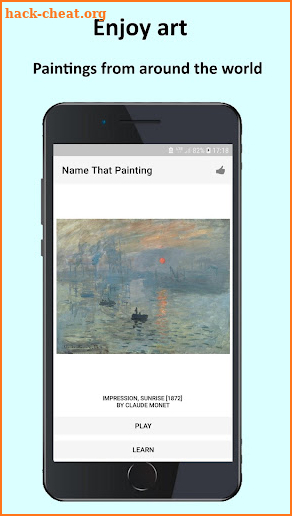 Famous Art - Paintings screenshot