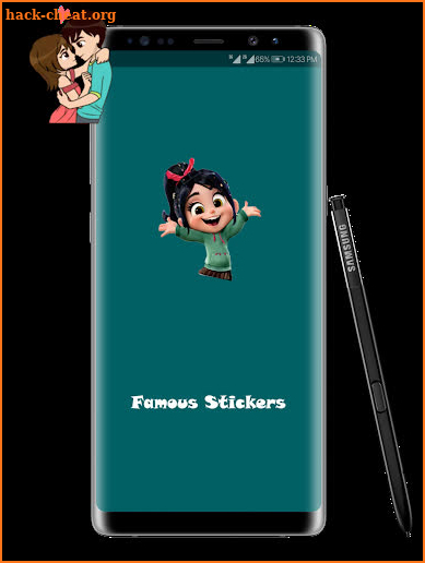 Famous Stickers For WhatsApp screenshot
