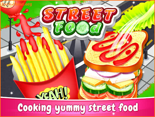 Famous Street Food Cooking Chef Game screenshot