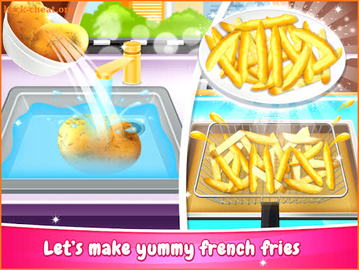 Famous Street Food Cooking Chef Game screenshot