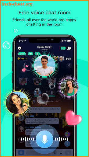 Famy - Voice chat room & Voice call and Video call screenshot