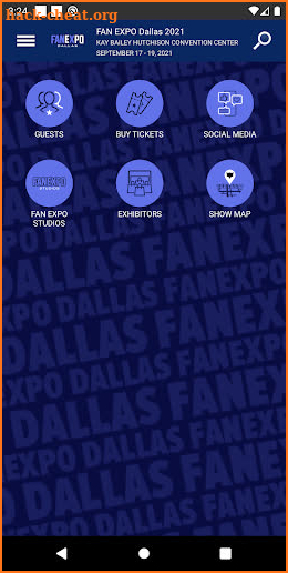Fan Expo Dallas 2021 screenshot