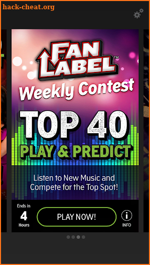 Fan Label - Daily Music Contest screenshot
