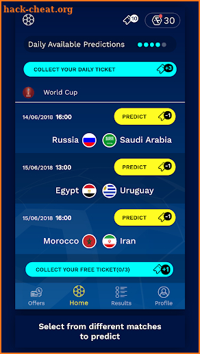 Fancoin: World Cup 2018 Predictions screenshot