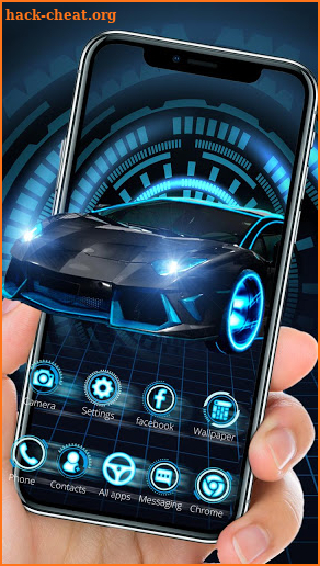Fancy Black Car Launcher Theme Live HD Wallpapers screenshot
