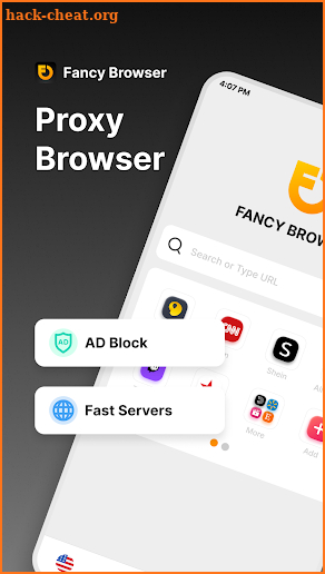 Fancy Browser screenshot