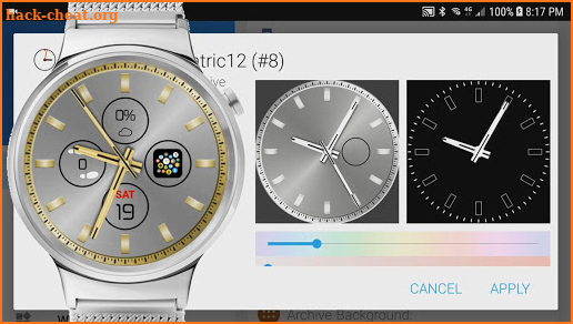 Fancy Bubble Watch Face Pack 8 screenshot