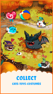 Fancy Cats - Cute cats dress up and match 3 puzzle screenshot