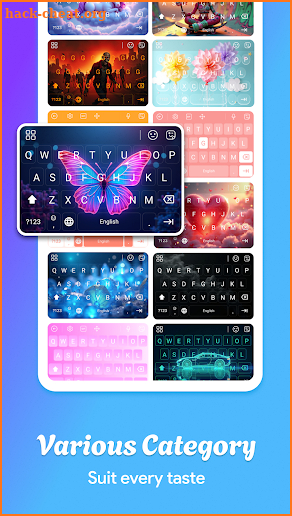 Fancy Keyboard Theme And Style screenshot