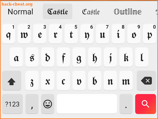 FANCY Keys: Stylish Keyboard, Fonts & Emojis screenshot