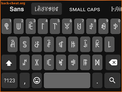 FANCY Keys: Stylish Keyboard, Fonts & Emojis screenshot