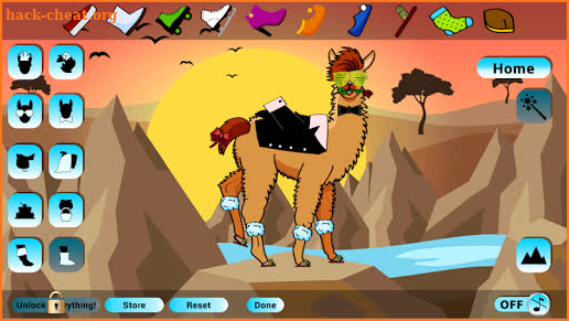 Fancy Llama - Dress Up Game screenshot