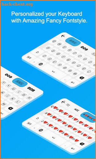 Fancy Stylish Fonts : Emoji & Font Keyboard screenshot