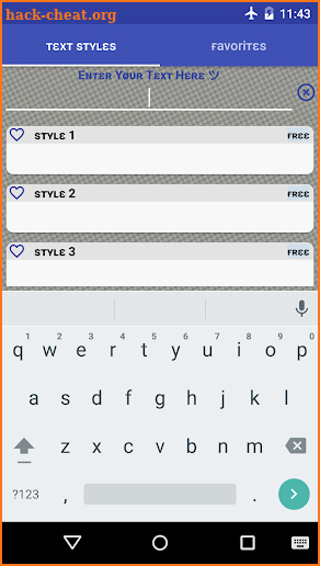Fancy Text Generator screenshot
