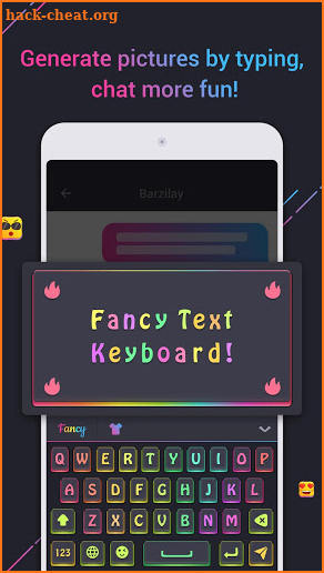 Fancy Text Keyboard screenshot