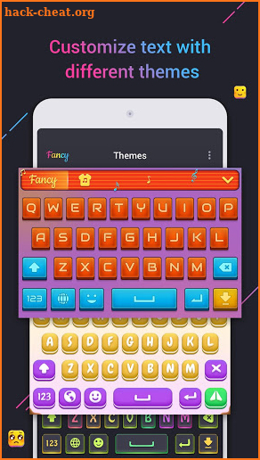 Fancy Text Keyboard screenshot