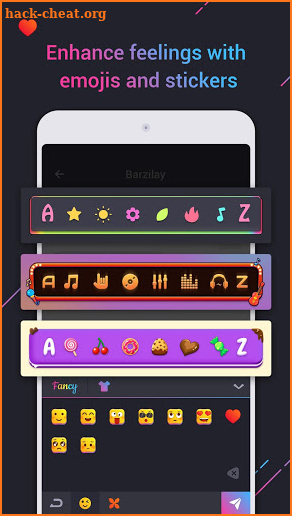 Fancy Text Keyboard screenshot