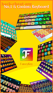 FancyKey Keyboard - Cool Fonts, Emoji, GIF,Sticker screenshot