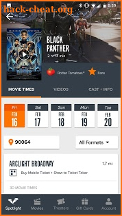 Fandango Movies - Times + Tickets screenshot