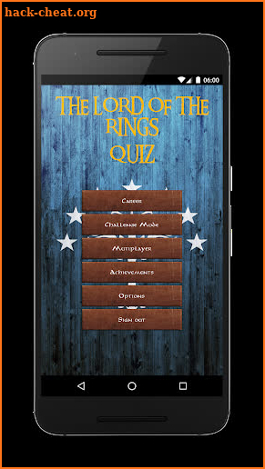 Fanquiz for Lord of the Rings screenshot