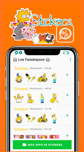 Fansimpson Stickers for WhatsApp screenshot