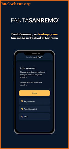 FantaSanremo screenshot