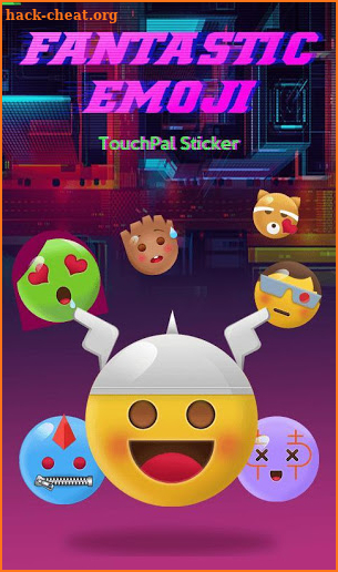 Fantastic Emoji Sticker screenshot