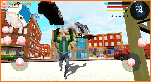 Fantastic Tornado Wind Rope Hero Crime City screenshot