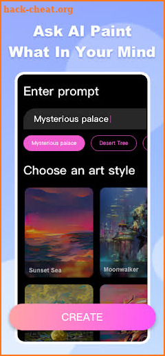 Fantasy - AI Art Generator screenshot