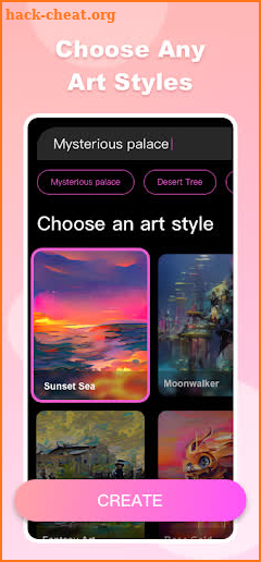 Fantasy - AI Art Generator screenshot