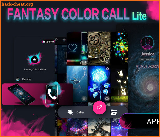 Fantasy Color Call Lite screenshot