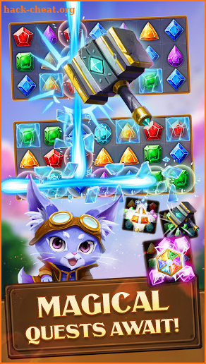Fantasy Gems : Match 3 Puzzle screenshot