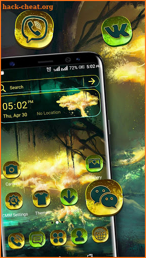 Fantasy Jungle Launcher Theme screenshot