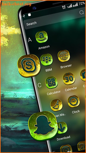 Fantasy Jungle Launcher Theme screenshot